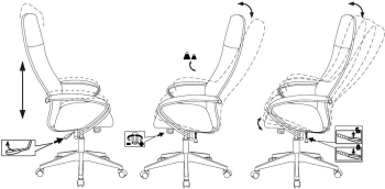 Кресло эргономичное Бюрократ  CH-NOVA LUX