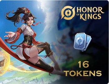 Код активации пополнение игровой валюты Honor of Kings 16 Tokens моб.уст./ПК