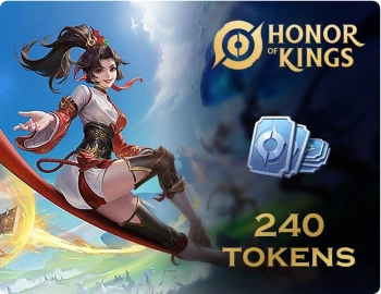 Код активации пополнение игровой валюты Honor of Kings 240 Tokens моб.уст./ПК