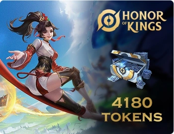 Код активации пополнение игровой валюты Honor of Kings 4180 Tokens моб.уст./ПК