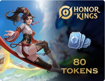 Код активации пополнение игровой валюты Honor of Kings 80 Tokens моб.уст./ПК