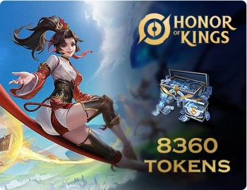 Код активации пополнение игровой валюты Honor of Kings 8360 Tokens моб.уст./ПК