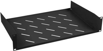 Полка стационарная Cabeus SH-J017-2U-315-BK