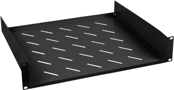 Полка стационарная Cabeus SH-J017-2U-400-BK