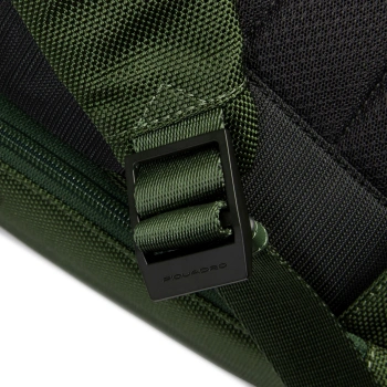 Рюкзак мужской Piquadro Lyss CA6928S143BM/VE зеленый тимьяновый полиуретан/полиэстер/натур.кожа