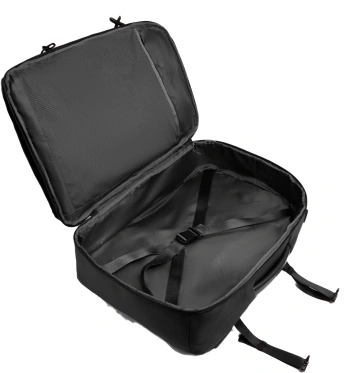 Рюкзак мужской Piquadro Lyss CA6929S143BM/N черный полиуретан/полиэстер/натур.кожа