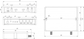Маршрутизатор Kroks Rt-Cse m6-A