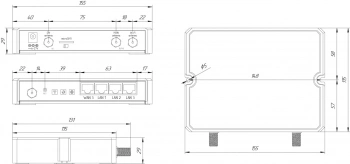 Маршрутизатор Kroks Rt-Cse m4-A