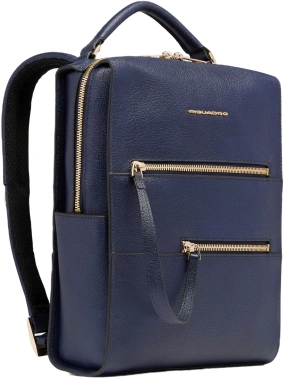 Рюкзак женский Piquadro Patricia CA6771W140/BLU темно-синий кожа