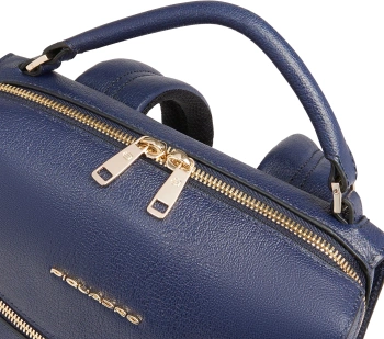 Рюкзак женский Piquadro Patricia CA6771W140/BLU темно-синий кожа