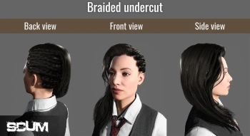 Дополнение к игре для ПК Jagex SCUM Female Hair Pack (18+)