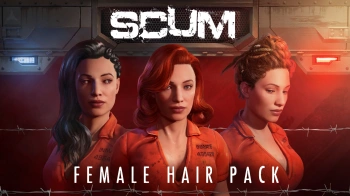 Дополнение к игре для ПК Jagex SCUM Female Hair Pack (18+)