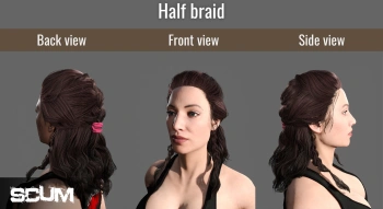 Дополнение к игре для ПК Jagex SCUM Female Hair Pack (18+)
