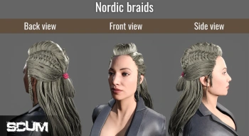 Дополнение к игре для ПК Jagex SCUM Female Hair Pack (18+)