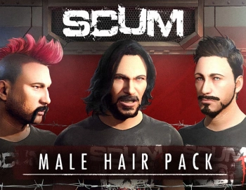 Дополнение к игре для ПК Jagex SCUM Male Hair Pack (18+)