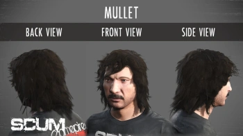 Дополнение к игре для ПК Jagex SCUM Male Hair Pack (18+)