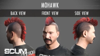 Дополнение к игре для ПК Jagex SCUM Male Hair Pack (18+)