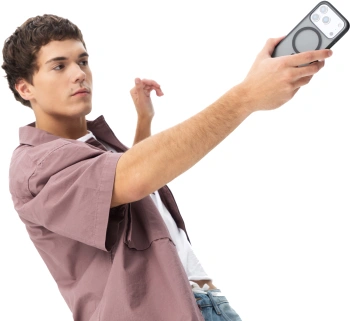 Чехол (клип-кейс) uBear для Apple iPhone 17 Pro Cloud Mag Case