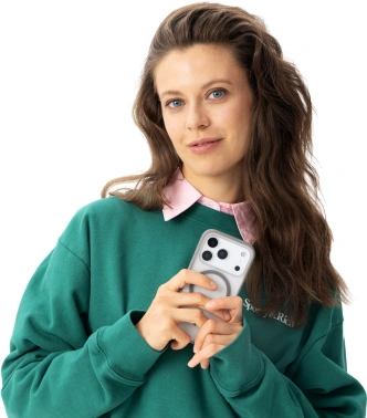 Чехол (клип-кейс) uBear для Apple iPhone 17 Pro Max Cloud Mag Case