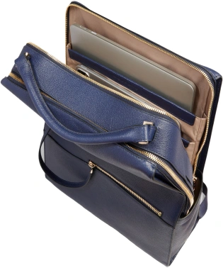 Рюкзак женский Piquadro Patricia CA6839W140BM/BLU темно-синий кожа