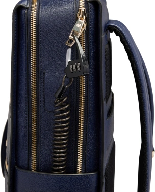 Рюкзак женский Piquadro Patricia CA6839W140BM/BLU темно-синий кожа