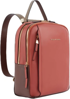 Рюкзак женский Piquadro Circle CA5566W92/ARTM терракотовый/кофейный кожа