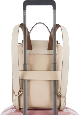 Рюкзак женский Piquadro Circle CA5566W92/BECU бежевый/кофейный кожа