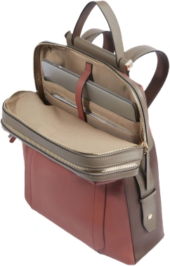 Рюкзак женский Piquadro Circle CA7042W92/ARTM терракотовый/кофейный кожа