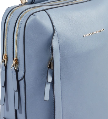 Рюкзак женский Piquadro Circle CA7042W92/AZ3 голубой кожа