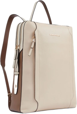 Рюкзак женский Piquadro Circle CA7042W92/BECU бежевый/кофейный кожа