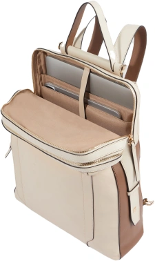 Рюкзак женский Piquadro Circle CA7042W92/BECU бежевый/кофейный кожа