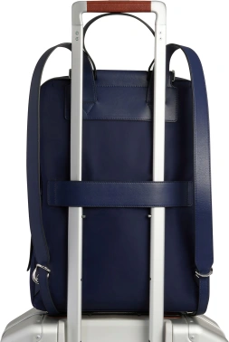 Рюкзак женский Piquadro Lyra CA4576W92T/BLU темно-синий кожа/нейлон