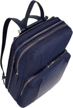 Рюкзак женский Piquadro Lyra CA6216W92T/BLU темно-синий кожа/нейлон