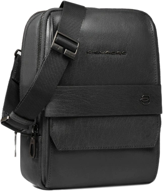 Сумка мужская Piquadro Solm CA7030S141/N черная натур.кожа
