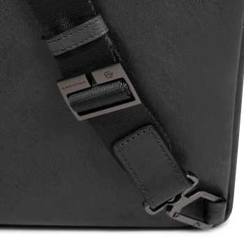 Сумка мужская Piquadro Solm CA7031S141/N черная натур.кожа