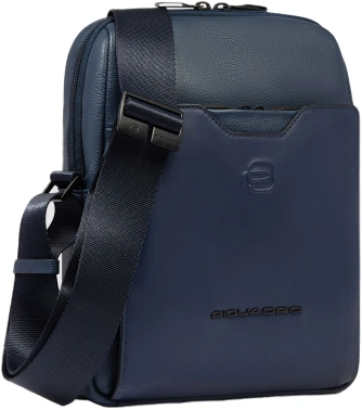 Сумка мужская Piquadro Ael CA6917S142/BLU синяя натур.кожа/микроф.