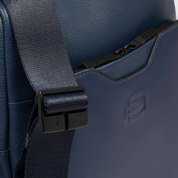 Сумка мужская Piquadro Ael CA6917S142/BLU синяя натур.кожа/микроф.