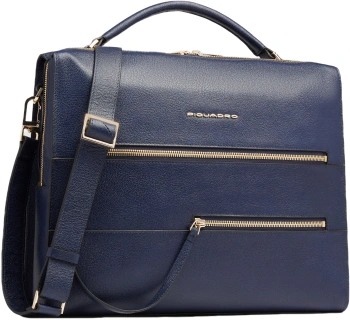 Деловая сумка женская Piquadro Patricia CA4098W140/BLU с отделением для ноутбука 14