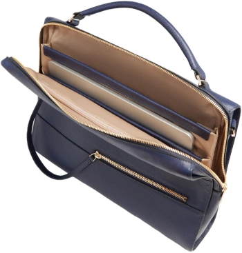 Деловая сумка женская Piquadro Patricia CA4098W140/BLU с отделением для ноутбука 14