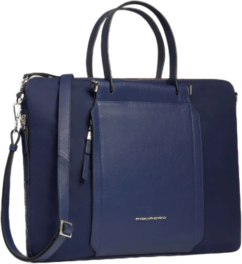 Деловая сумка женская Piquadro Lyra CA4021W92T/BLU с отделением для ноутбука 15.6