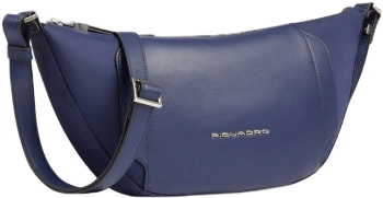 Сумка женская Piquadro Lyra CA6950W92T/BLU темно-синяя натур.кожа/нейлон