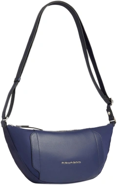 Сумка женская Piquadro Lyra CA6950W92T/BLU темно-синяя натур.кожа/нейлон
