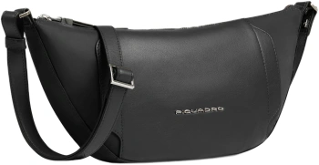 Сумка женская Piquadro Lyra CA6950W92T/N черная натур.кожа/нейлон