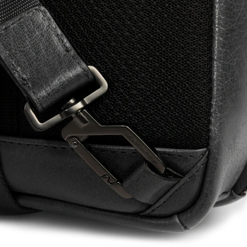 Рюкзак слинг мужской Piquadro Solm CA7028S141/N черный кожа