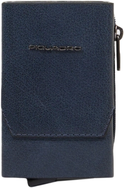 Чехол для кредитных карт Piquadro Solm PP5585S141R/CU табачный натур.кожа/алюм.