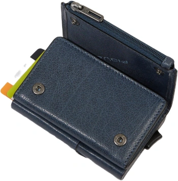 Чехол для кредитных карт Piquadro Solm PP5585S141R/CU табачный натур.кожа/алюм.