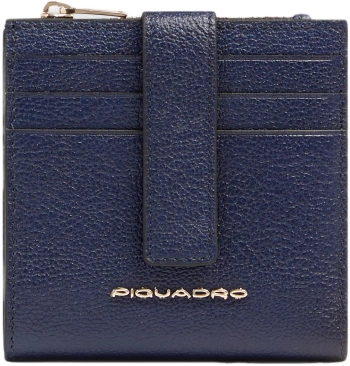 Чехол для кредитных карт Piquadro Patricia PP6843W140R/BLU темно-синий натур.кожа