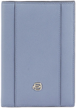 Обложка для паспорта женский Piquadro Circle PP6340W92R/AZ3 голубой натур.кожа