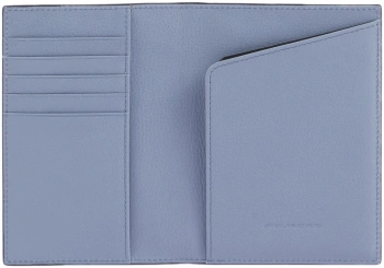 Обложка для паспорта женский Piquadro Circle PP6340W92R/AZ3 голубой натур.кожа