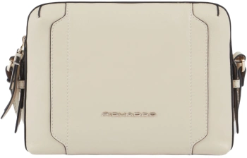 Сумка женская Piquadro Circle BD4870W92/BECU бежевая/кофейная натур.кожа